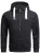 Alessandro Salvarini Sweatvest ‘Vinzent’  zwart / wit