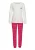 LASCANA Pyjama  lichtbruin / knalrood / zwart / wit