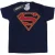 DC Comics Heren Supergirl Logo T-Shirt (Marineblauw)