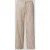 Christian Berg Woman Broek van mix van katoen en linnen met stitchings