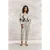 Summum Woman Top Linnen Heavy Embroidery Ivory