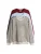 The Set Sweatshirt  lichtblauw / taupe / wijnrood / zwart