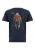 Oldskull Shirt ‘Wrldvibe Urban Jungle Graphic’  donkerblauw