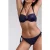 Marlies Dekkers Jet Set Majestic Blue Plunge Balcony Bikini Top