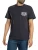 Deus Ex Machina Shield Garment Dyed T-Shirt, Zwart