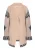 IZIA Vest Dames Beige Veelkleurig