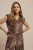 Studio Anneloes Leone Leopard Vneck Top 13959 T-shirt Korte Mouw 9997 Multi Color