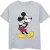 Disney Heren Klassiek Mickey Mouse T-Shirt (Sportgrijs)