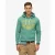 Lo-fi Outdoor Mono Relaxed Hoodie Groen