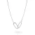 Orphelia ‘Roos’ Dames 925 Sterling Zilveren Ketting – Zilver ZK-7561