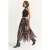 Hoge Taille Asymmetrische Midi Rok
