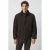 Mango Man winterjas met corduroy details – middenbruin
