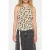 10DAYS Tank Top Rib Leopard Oyster
