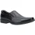 Hush puppies brody slip op leer heren smart shoes zwart