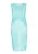 IZIA Gebreide jurk  turquoise