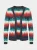 KOROSHI Trui  blauw / rood / zwart / wit