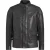 Belstaff Mailstrom Zwarte Leren Motorjas