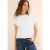 Cecil Dames Linnen blouse met knopen in Wit
