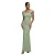 Asymmetrische Lange Lijnrok in Crêpe Dames Goddiva