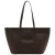 Mango shopper donkerbruin