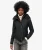 Pop Zip Arctic Sd-windcheater met Capuchon Zwart