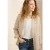 Cecil Dames Gewassen blouse in Beige