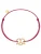 Glanzstücke München Armband  goud / rood
