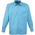 Premier Heren Premier Poplin Formeel Overhemd Met Lange Mouwen (Turquoise)