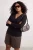Trendyol Curve Dames Zwart Effen Lang Getailleerd Grote maten Blouses