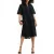AllSaints Meria Broderie Dress Black