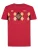 Petrol Industries Shirt  lichtoranje / rood / zwart