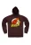 LOGOSHIRT Sweatshirt ‘DC Comics – Flash, Fastest Man Alive’  bruin / geel / rood / wit