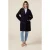 Oltre Scuba Fabric Coat Black