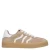 No Stress – Dames – Taupe leren sneakers –