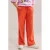 WE Fashion loose casual broek oranje