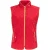 Miso Dames/Dames Gewatteerd Gilet (Rood)