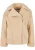 Urban Classics – Sherpa Biker Jacket – S – Beige