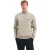 No Excess Pullover half zip 2 coloured melang sand