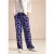 Street One Dames Viscose broek met print in Blauw