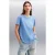 T-shirt met ronde hals en korte mouwen