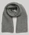 Geribde Gebreide Sjaal Grijs