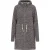 Dreimaster fleecejas Dames grijs melange