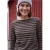 Longsleeve met boothals en strepen