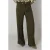 Yest wide leg high waist casual broek kaki