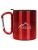 normani Accessoires ‘Wisconsin’  lichtgrijs / donkerrood