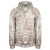 Nicce Logo Pullover Lange Mouw Heren Wit Roze Ash Hoodie 211 1 02 02 0338