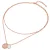 Valero Pearls Ketting  rose-goud / parelwit