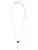 Pilgrim Ketting ‘Maeve’  rood / zilver