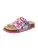 SUPERFIT Sandalen  grijs / pink / zwart / wit