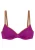 Bruno Banani Bikinitop  roestbruin / lila